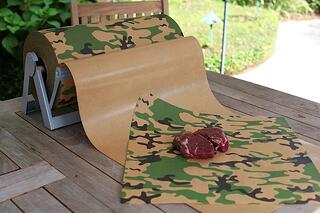 Camo freezer paper for hunters